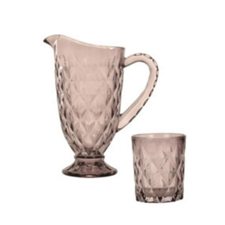Drinking Glasses With Pitcher (Set of 7 Pcs)