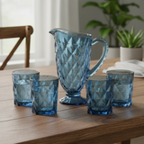 Drinking Glasses With Pitcher (Set of 7 Pcs)