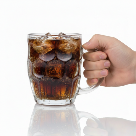 Drinking Glass 520ml With Handle