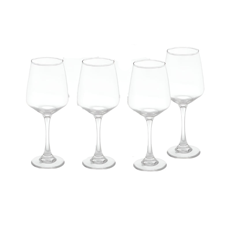 Drinking Goblet Glass 420ml (set of 4)
