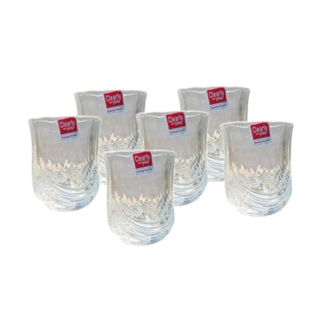 Drinking Serving Glass 210ml (Set of 6pcs)