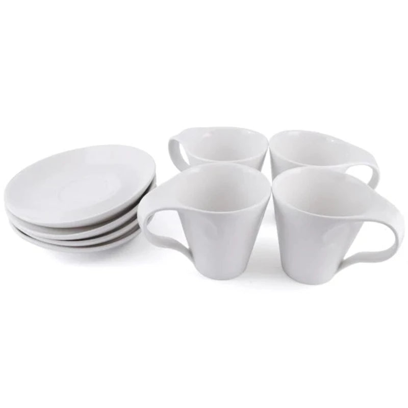 Cup & Saucer Set Of 4 Pieces