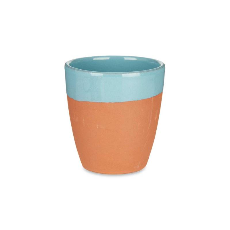 Earthenware Glass 330ml Sky Blue