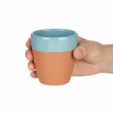 Earthenware Glass 330ml Sky Blue