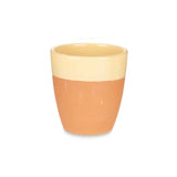 Earthenware Glass 330ml Yellow