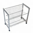 2-Layer Stainless Steel Plate Rack