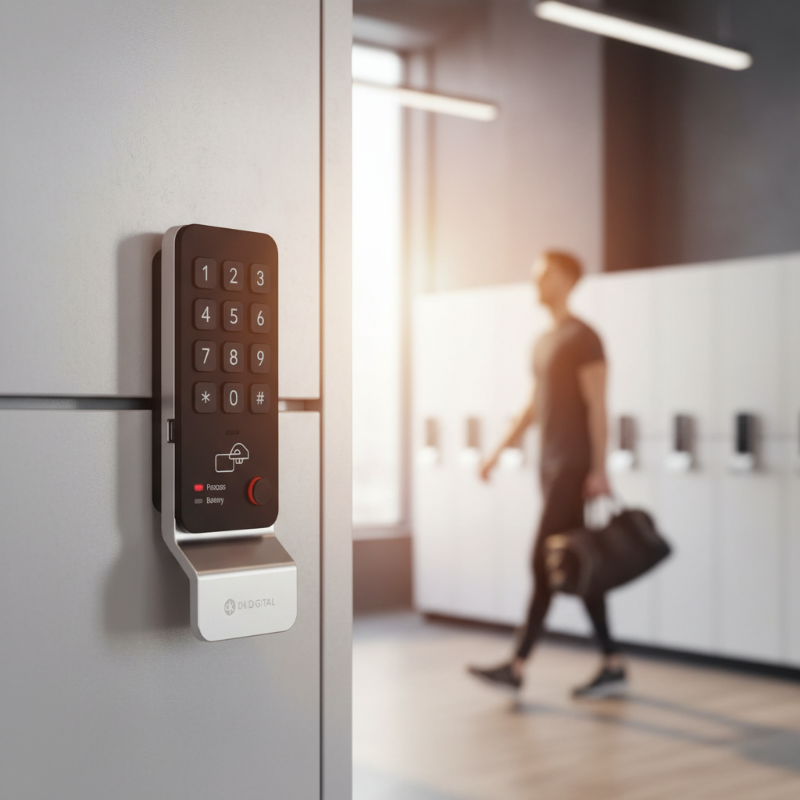 EuroArt Smart Digital Locker Lock Black
