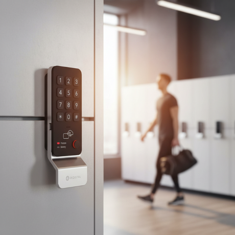 EuroArt Smart Digital Locker Lock Black
