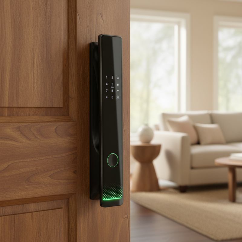 EuroArt Smart Video Door Lock with HD Interior Screen