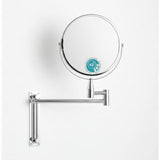 Extendable Wall Mirror Double-Sided 17cm