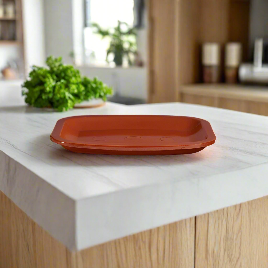 Flat Rectangular Serving Tray 26 X 20 cm