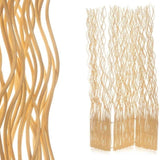 Folding Screen 3 Panels Natural