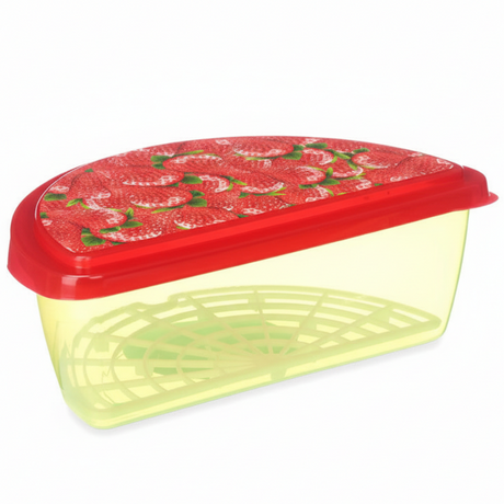Food Storage Container 1.2L Watermelon & Strawberry Assorted Designs
