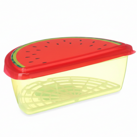 Food Storage Container 1.2L Watermelon & Strawberry Assorted Designs