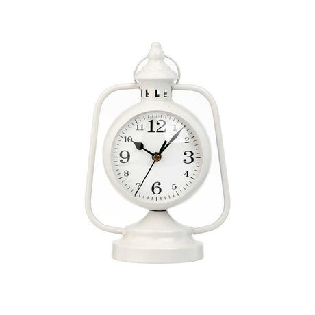 Forge Clock Oval Dial White 25cm