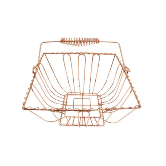 Fruit Basket Rose Gold Square