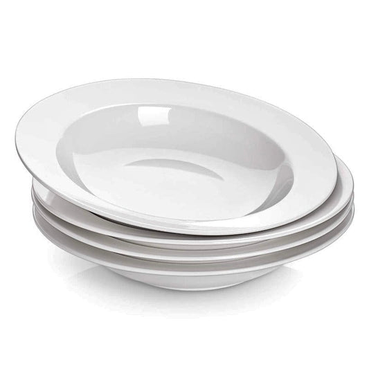 Deep Soup Plate Porcelain 20CM (Set of 4)