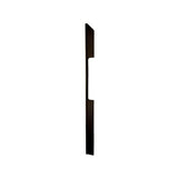 Stainless Steel Square Cupboard T Bar Handle Black
