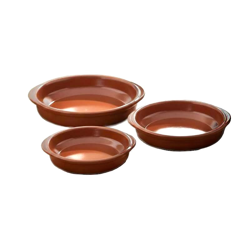 Refractory Clay Casserole (Set of 3)