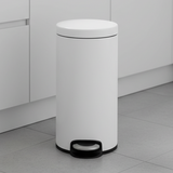 Maggy Step Bin 30 Liter White