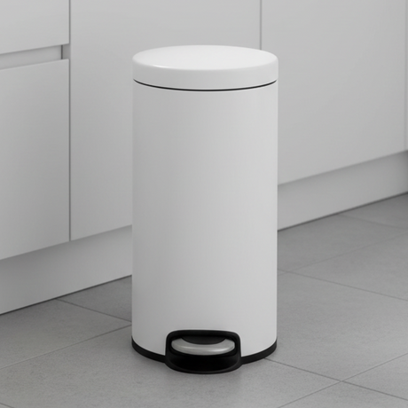 Maggy Step Bin 30 Liter White