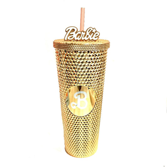 Barbie Sipper Tumbler Shiny Gold