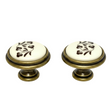 Drawer Knob Porcelain AB (Pack of 2)