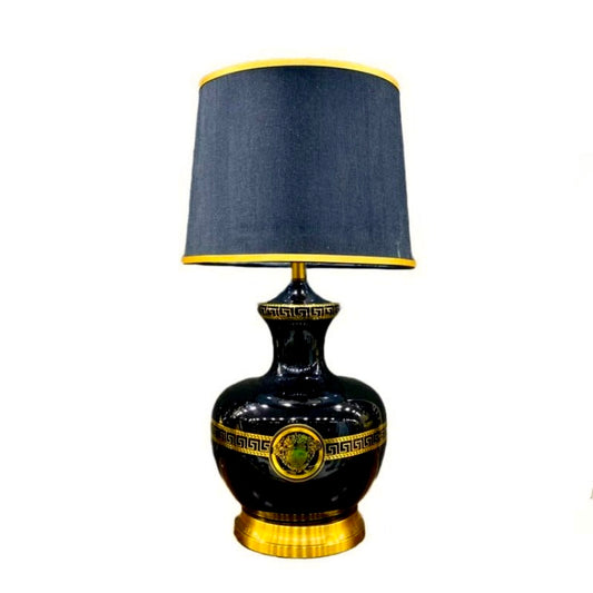 Versace Glamour Black Table Lamp