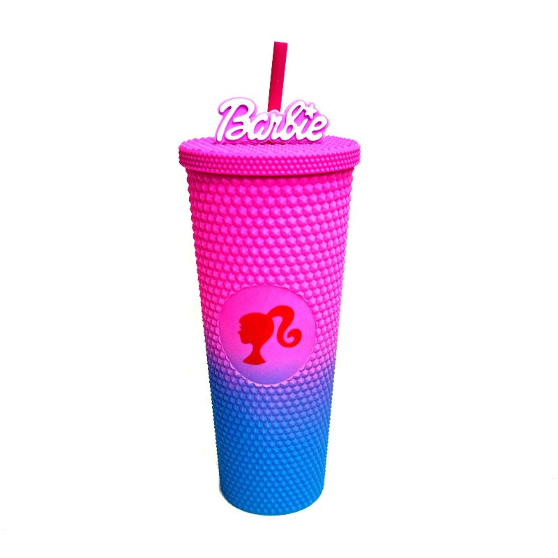 Barbie Sipper Tumbler Blue/Pink by JB Saeed Studio Buy Drinking