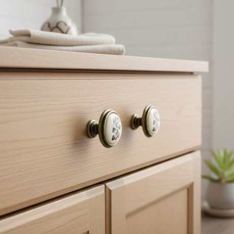 Drawer Knob Porcelain AB (Pack of 2)