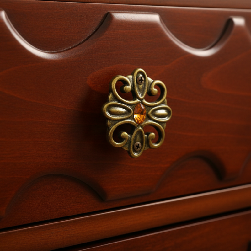Furniture Knob Antiza Crystallized