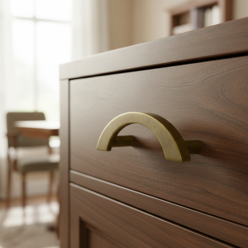 Furniture Handle Antique Brass