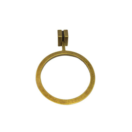 Furniture Handle Antique Brass 72mm