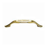 Furniture Handle Antique Brass Porcelain