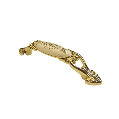 Furniture Handle Gold Porcelain