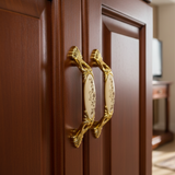 Furniture Handle Gold Porcelain