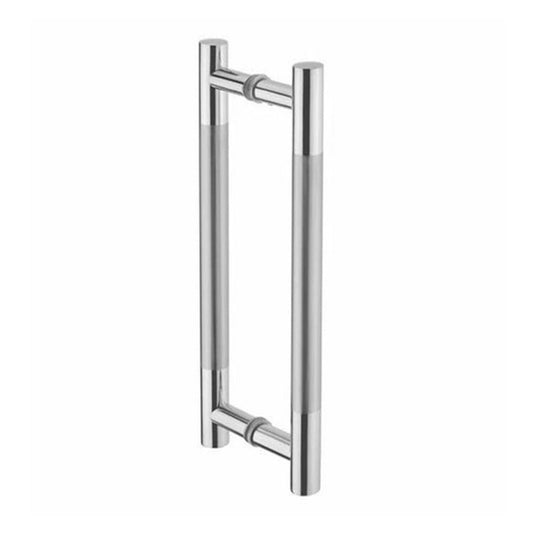 Glass Door Handle With Back To Back Fixing SS 32 x 450mm