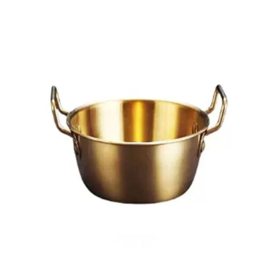 Rice Pot Bowl Gold 12*4cm