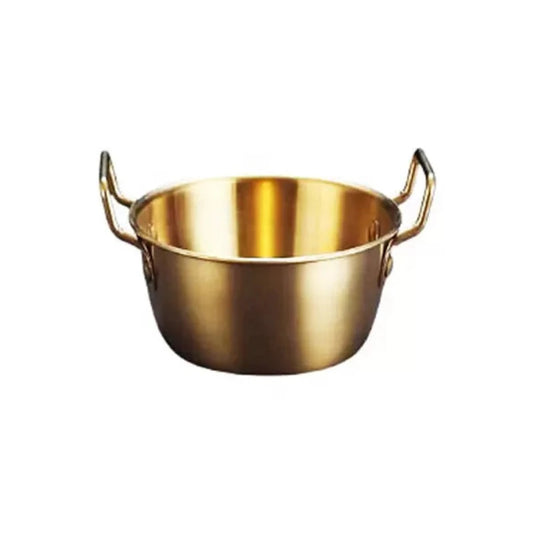 Rice Pot Bowl Gold 14 x 5.5cm