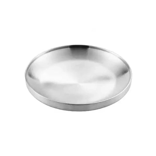 Round Fruit Tray Silver 30cm