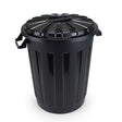 Plastic Garbage Bin 30L Black