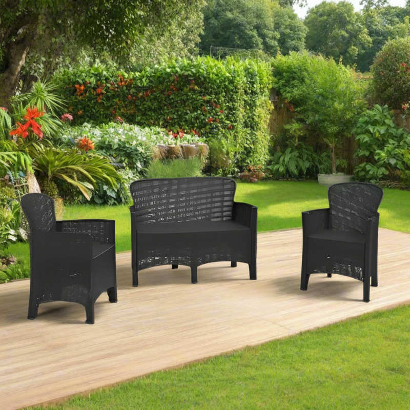 Garden Furniture Set Jungle Set of 3pcs