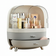Makeup Organizer With Duo Drawers Grey