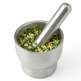 Stainless Steel Pestle & Mortar 13cm
