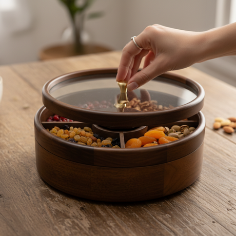 Dry Fruit Box Wooden