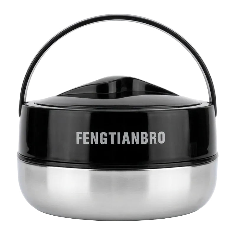 Metal Food Warmer 2L Black/Silver