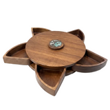 Dry Fruit Box Wooden Star