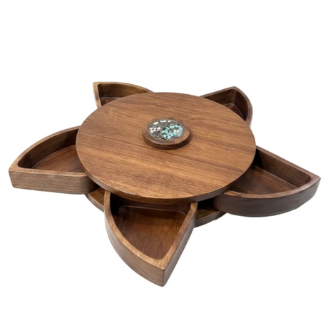 Dry Fruit Box Wooden Star