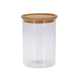 Glass Storage Jar With Bamboo Lid 1.7L