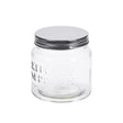 Glass Storage Jar With Lid 500ml